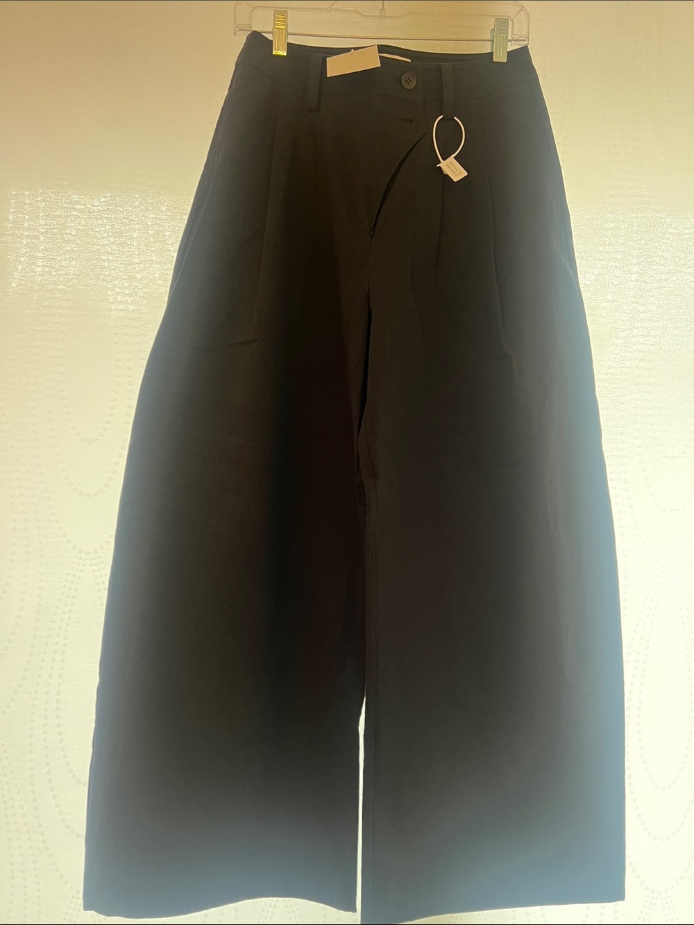 INSIS Asymmetric Cotton Pants (black) - Never Worn